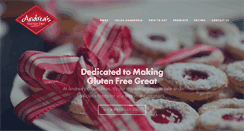 Desktop Screenshot of andreasglutenfree.com
